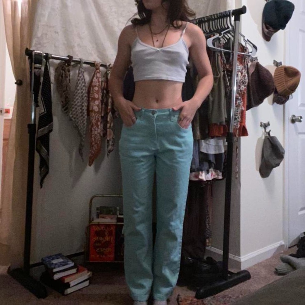 VINTAGE PRE-LOVED MINT JEANS